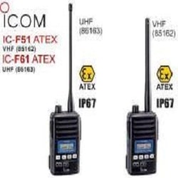 Bộ đàm chống cháy nổ Icom